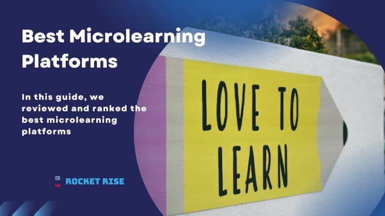 Banner for best microlearning platforms